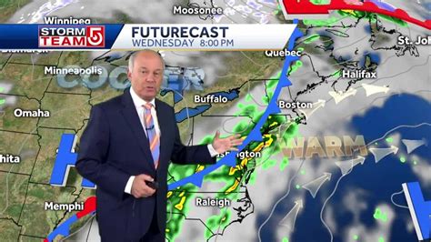 Cooler days ahead with rain likely by Friday